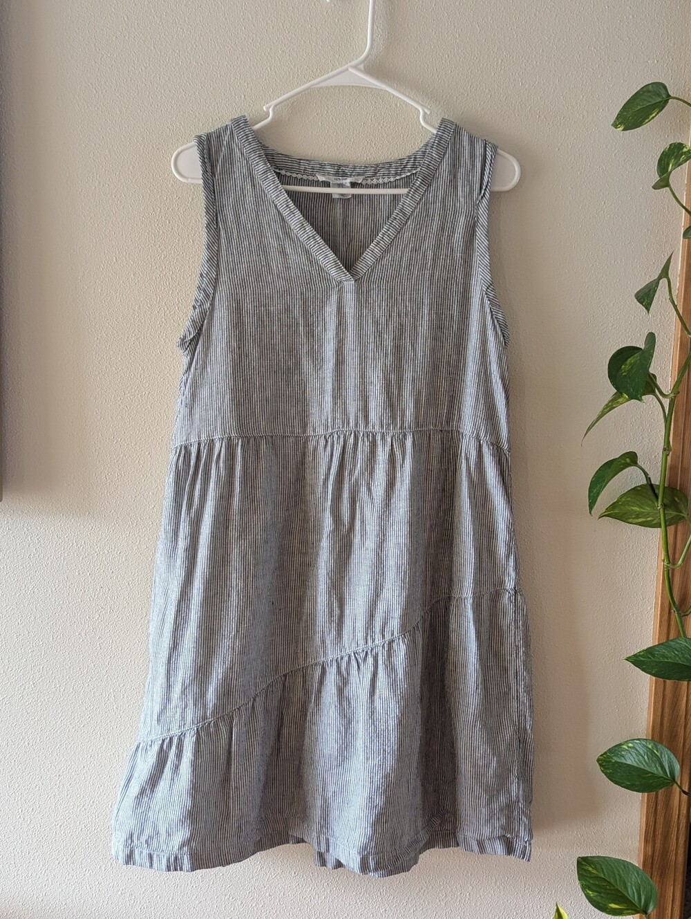 100% Linen Tiered Dress